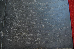 Grave of Margaret Paston